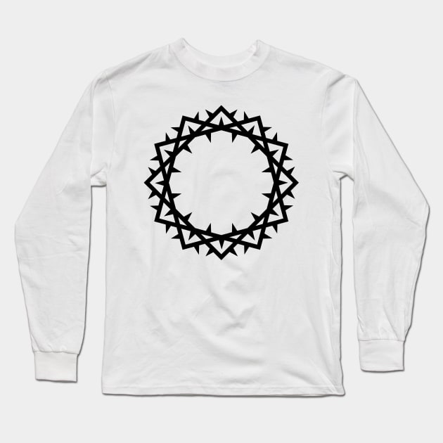 Crown of thorns of the Lord and Savior Jesus Christ. Long Sleeve T-Shirt by Reformer